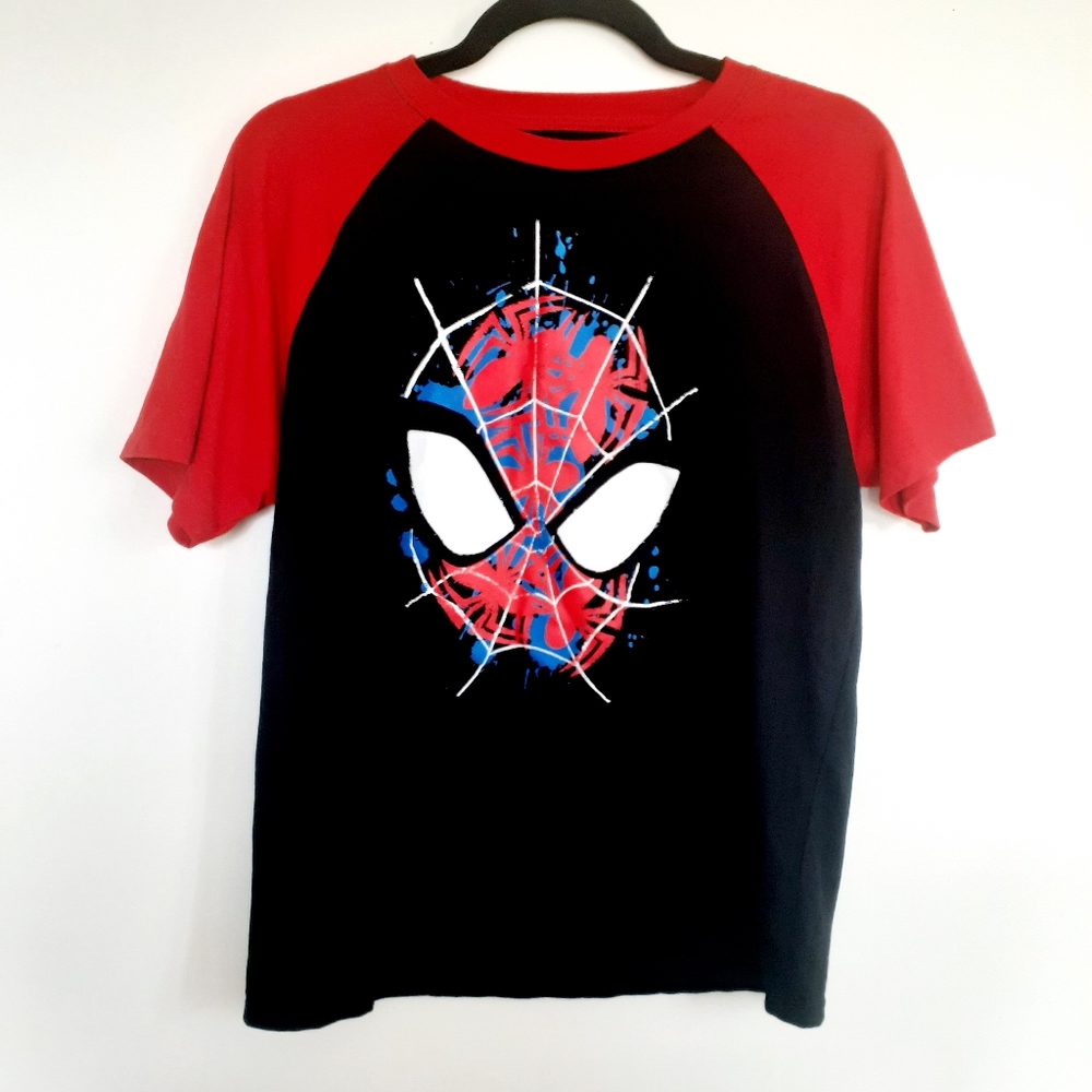 Marvel Spiderman Kids Tee Shirt Boys Size 16